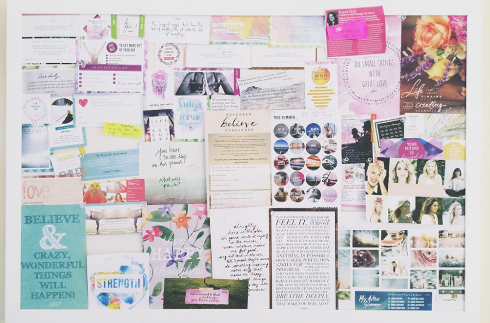 How to create your own vision board