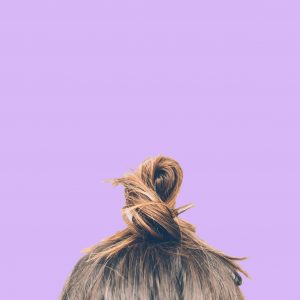 pink-hair-selfie-bun – square